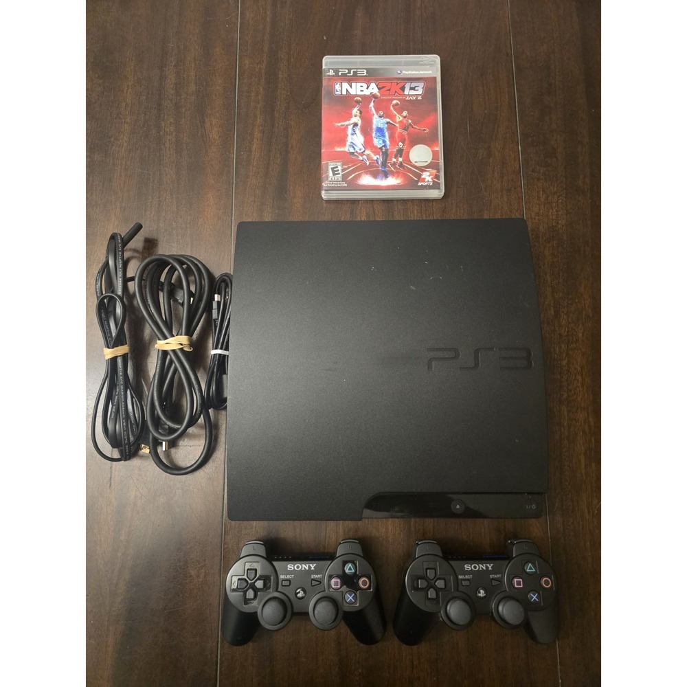 Sony PlayStation 3 PS3 Slim 160GB‎ Console Bundle Tested